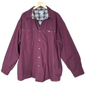 Carhartt S96 - Canvas Shirt Jacket Flannel Lined. Size 2XL